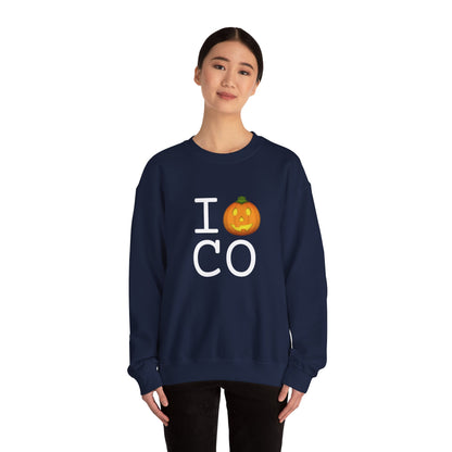"I Jack-O-Lantern (Pumpkin) Colorado" Sweatshirt