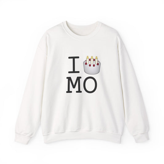"I Birthday Cake Missouri" Sweatshirt