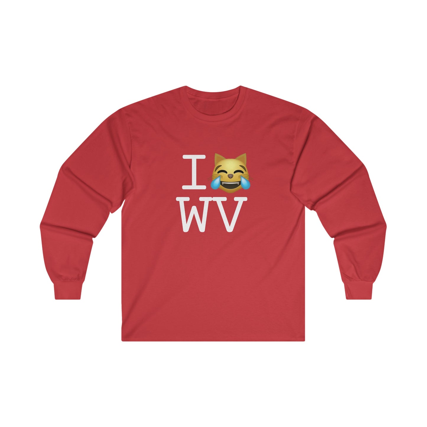 "I'm Laughing like a Cat at West Virginia" Long Sleeve Shirt