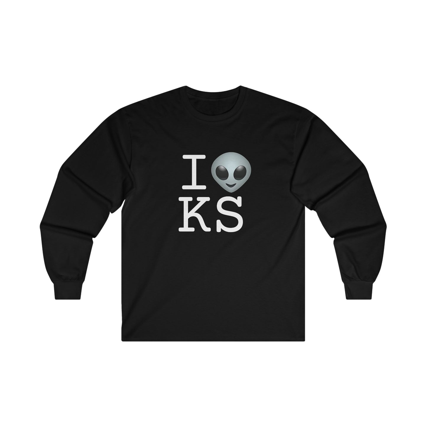 "I Feel Alien in Kansas" Long Sleeve Shirt