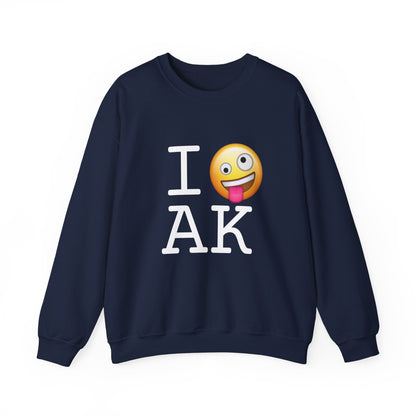 "I'm Crazy about Alaska" Sweatshirt