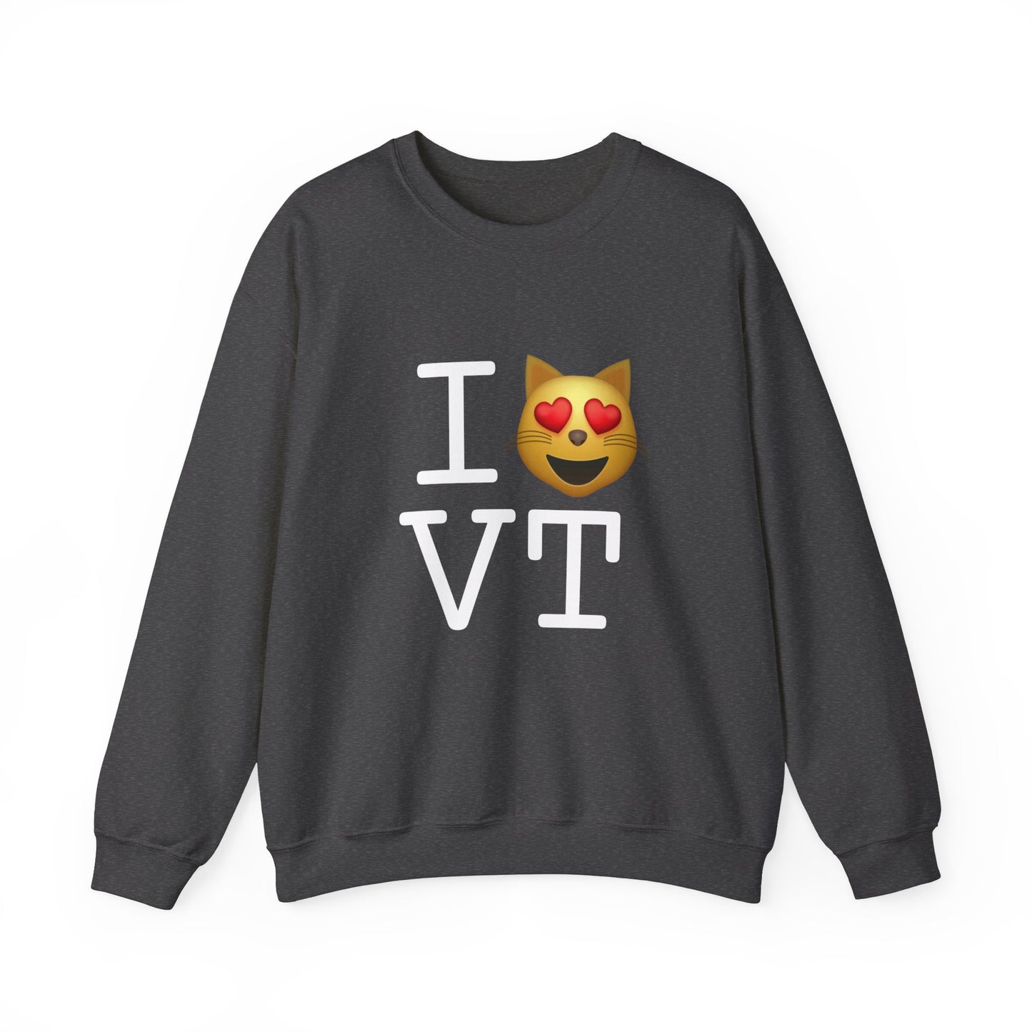 "I'm a Cat that Loves Vermont" Sweatshirt