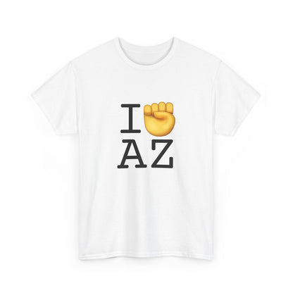 "I Raise my Fist with Arizona" Tee