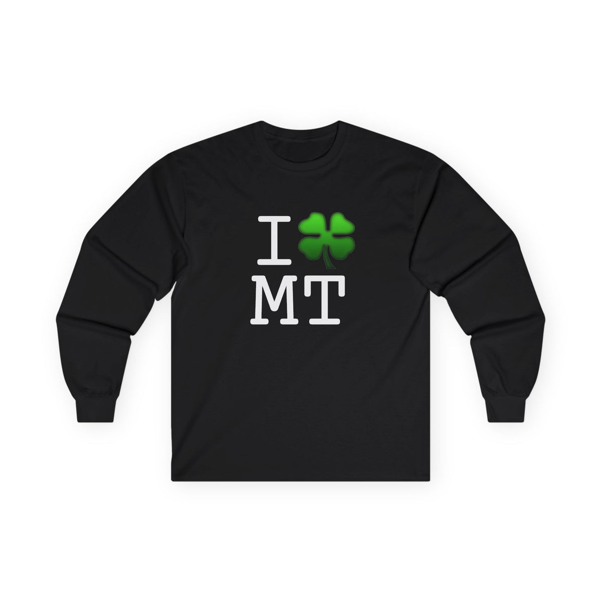 "I'm Lucky (Clover) in Montana" Long Sleeve Shirt