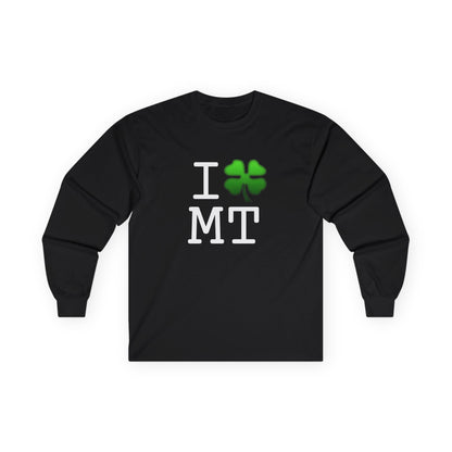 "I'm Lucky (Clover) in Montana" Long Sleeve Shirt