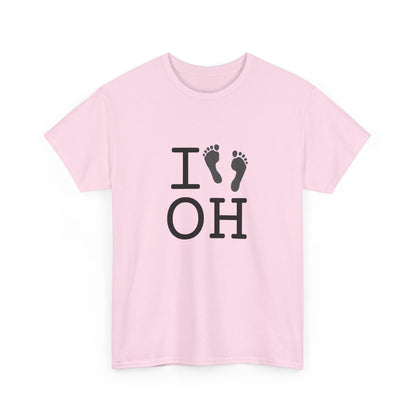 "I leave Footsteps in Ohio" Tee