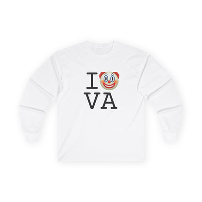 "I Clown on Virginia" Long Sleeve Shirt