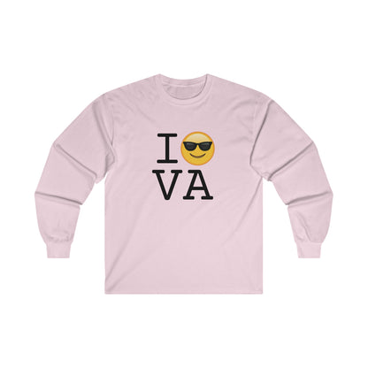 "I'm Cool with Virginia" Long Sleeve Shirt