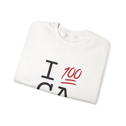 "I Keep it 100 in California" Sweatshirt