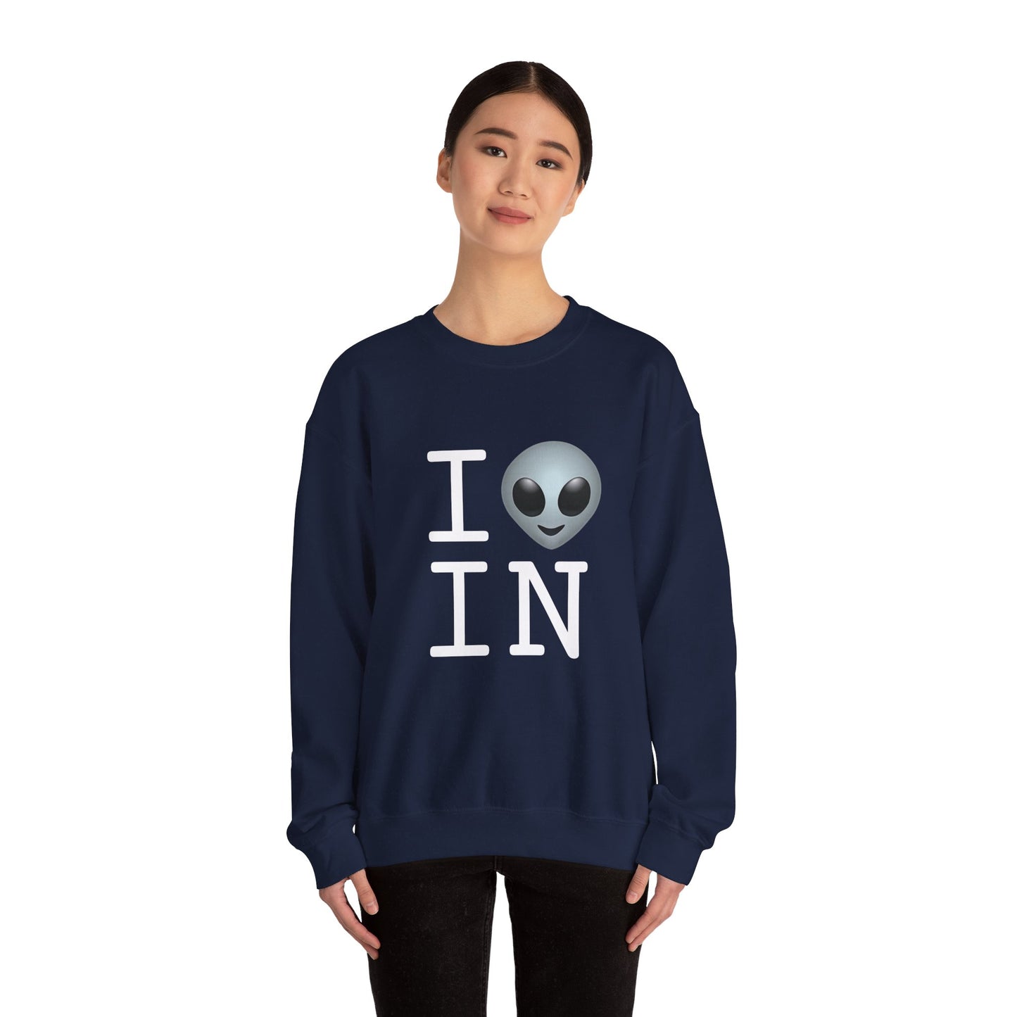 "I Feel Alien in Indiana" Sweatshirt