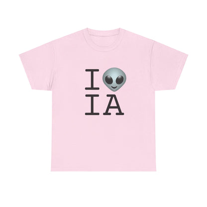 "I Feel Alien in Iowa" Tee