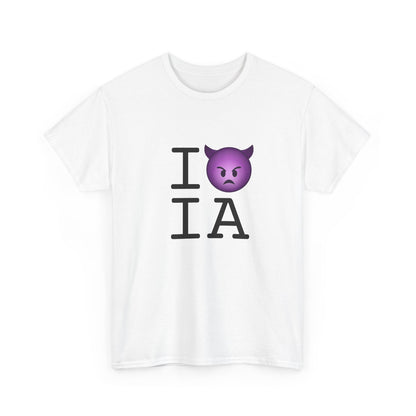 "I'm an Angry Devil about Iowa" Tee