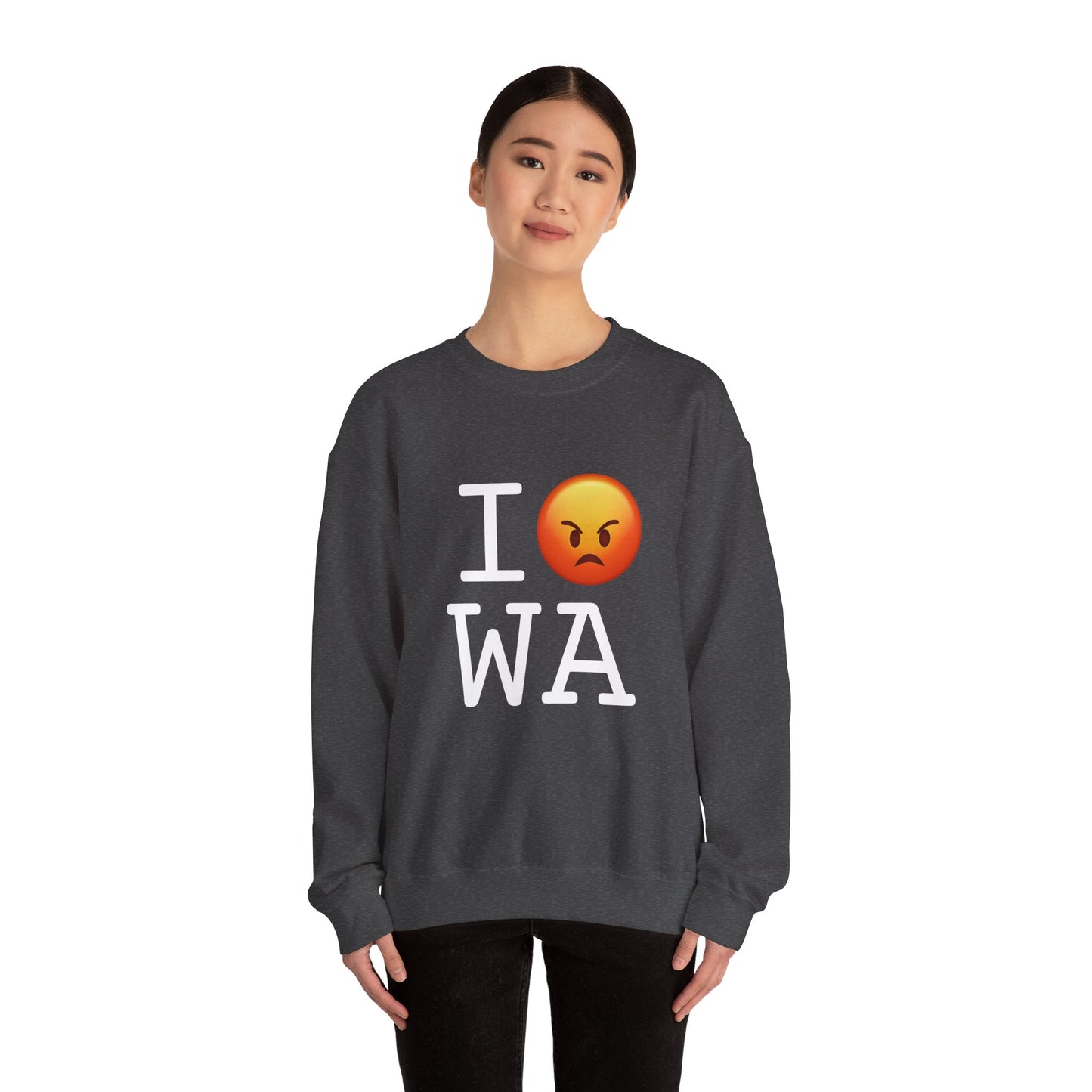 "I'm Angry about Washington" Sweatshirt