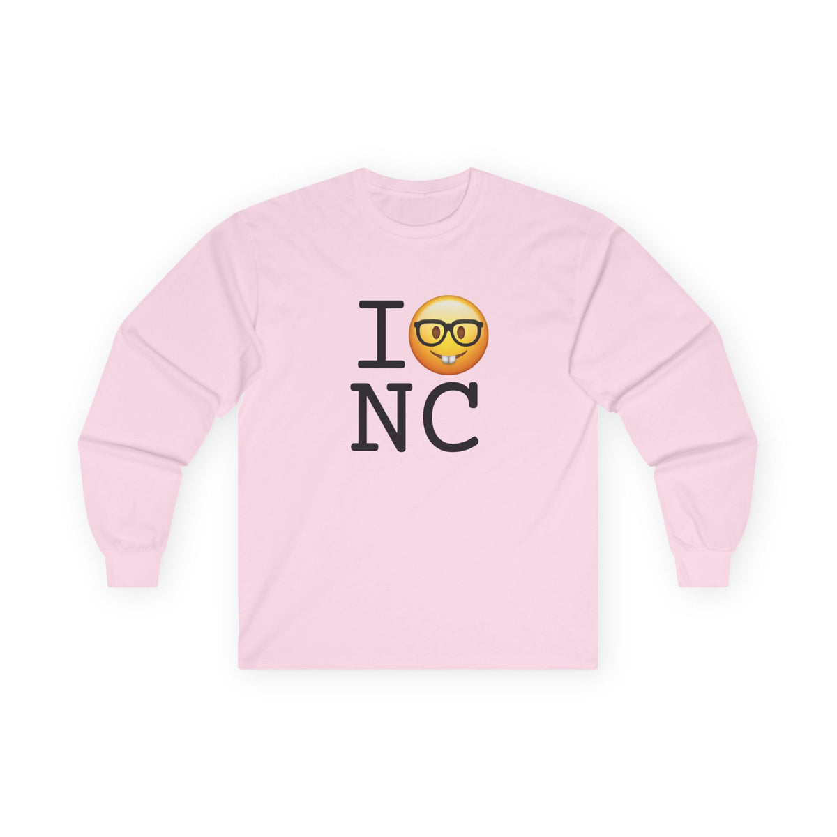 "I'm a Nerd about North Carolina" Long Sleeve Shirt