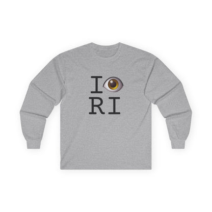 "I See (Eye) Rhode Island" Long Sleeve Shirt