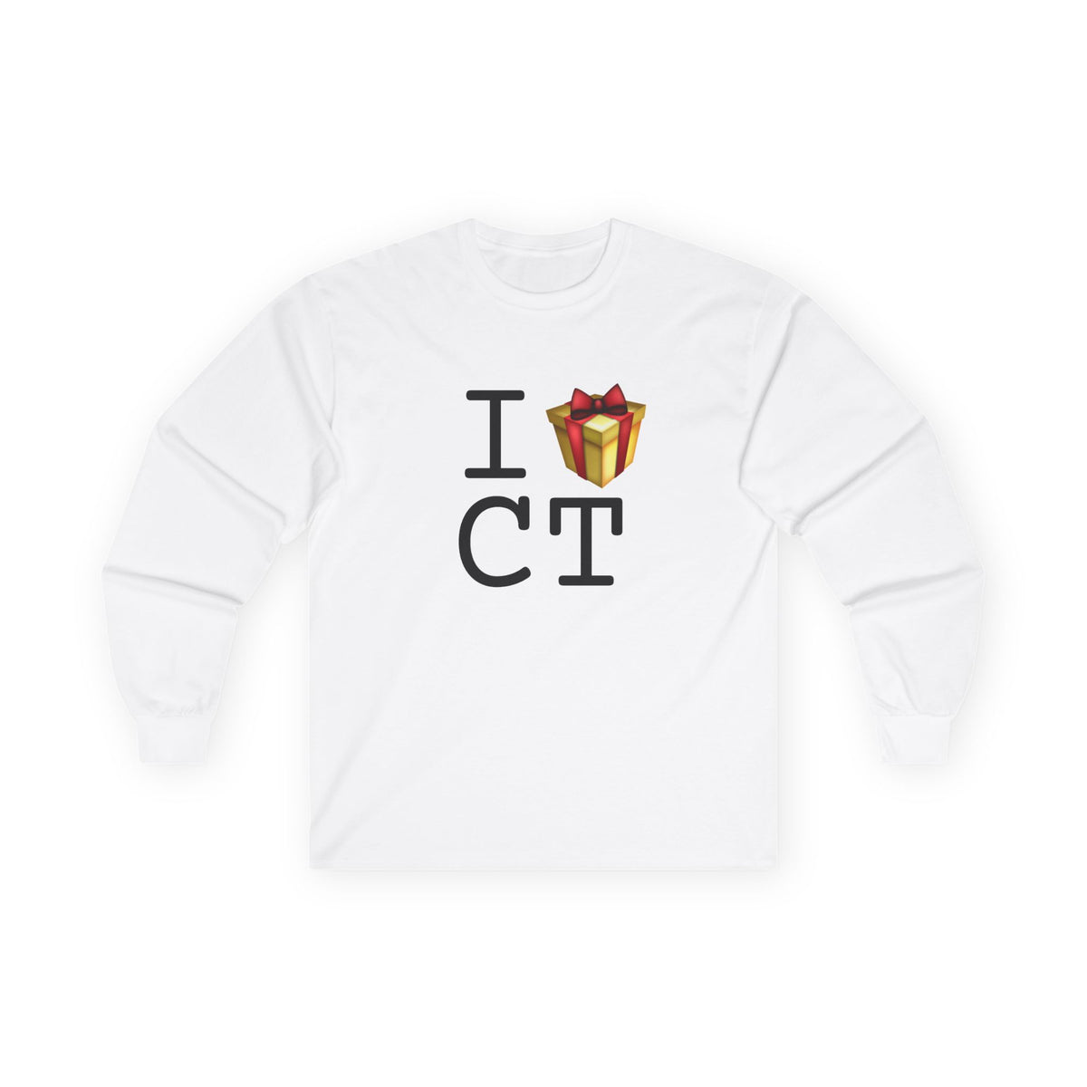 "I Present Connecticut" Long Sleeve Shirt