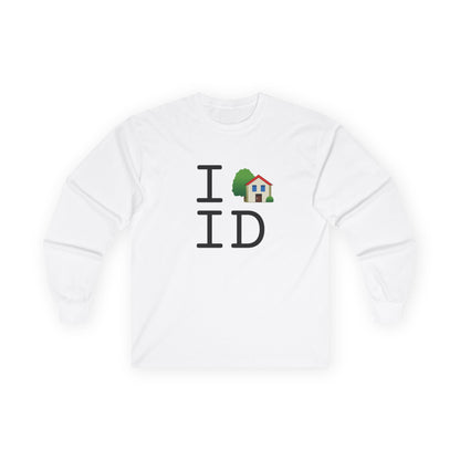 "I'm Home in Idaho" Long Sleeve Shirt