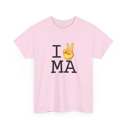 "I Show Peace to Massachusetts" Tee