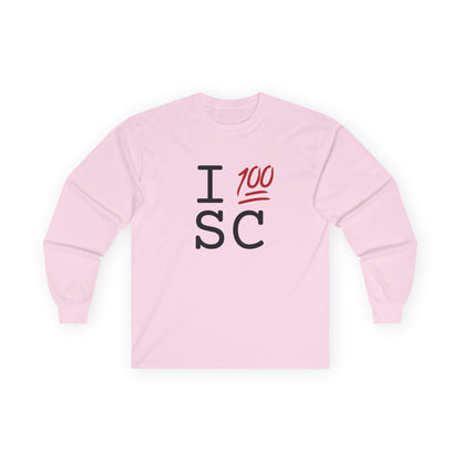 "I Keep it 100 in South Carolina" Long Sleeve Shirt