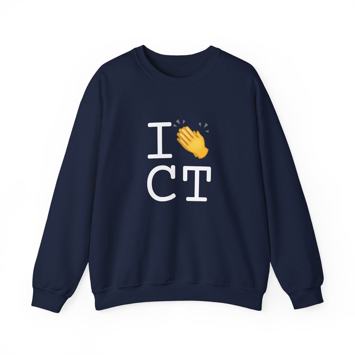 "I Applaud Connecticut" Sweatshirt