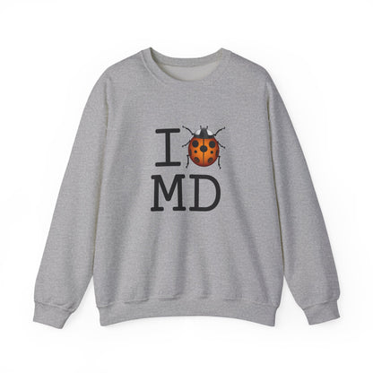 "I Ladybug Maryland" Sweatshirt