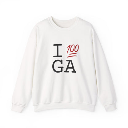 "I Keep it 100 in Georgia" Sweatshirt