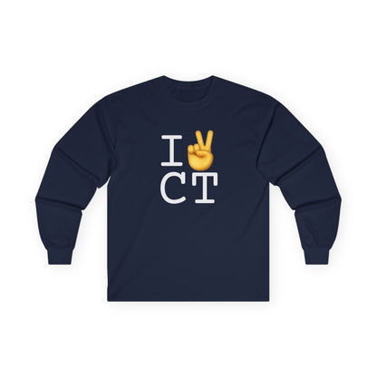 "I Show Peace to Connecticut" Long Sleeve Shirt