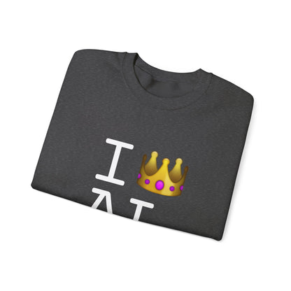 "I'm Royalty (Wear a Crown) in Alabama" Sweatshirt