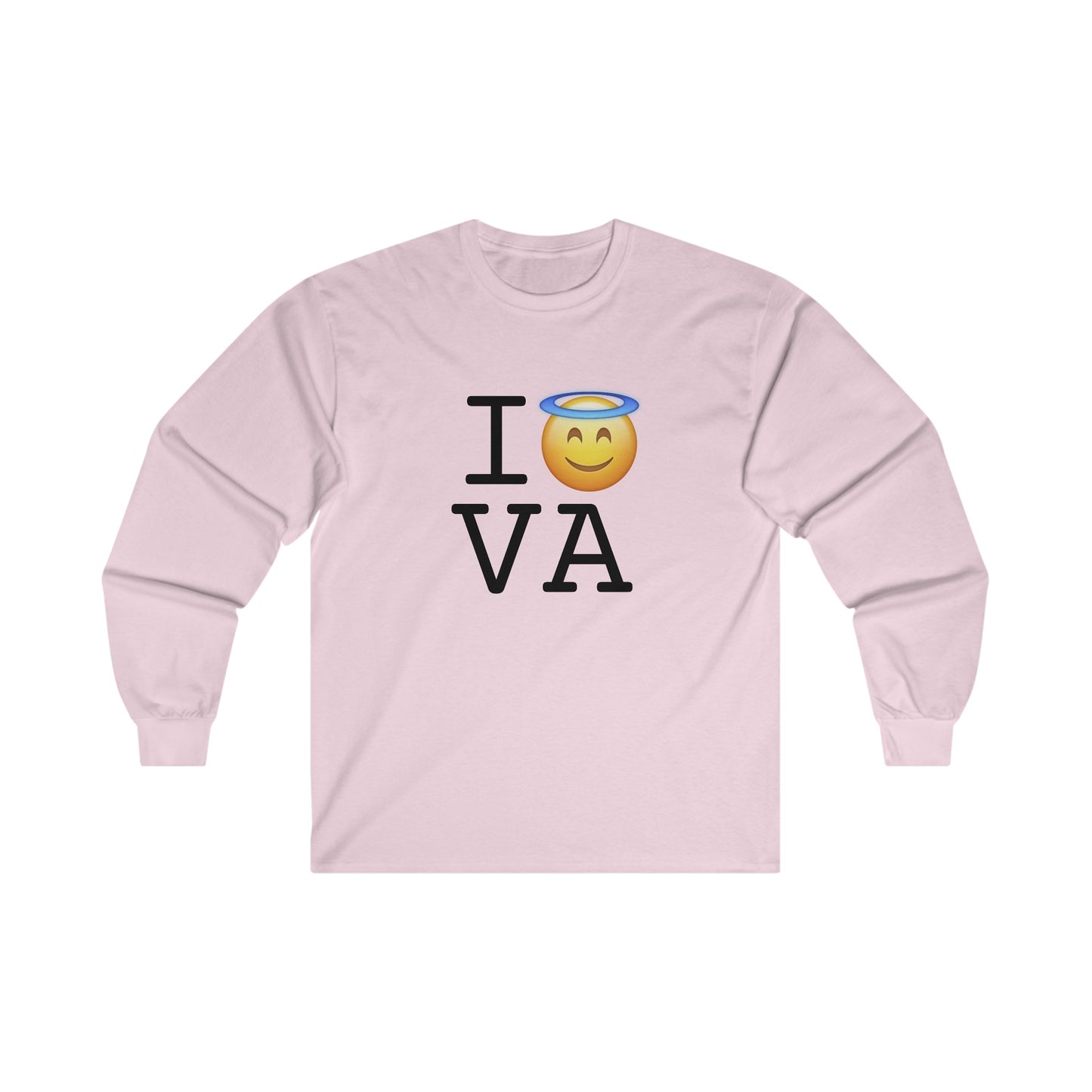 "I'm an Angel in Virginia" Long Sleeve Shirt