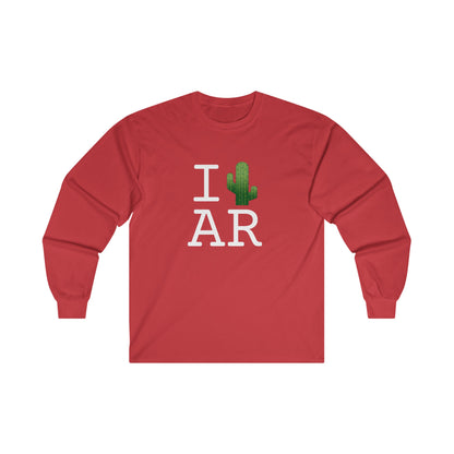 "I Cactus Arkansas" Long Sleeve Shirt