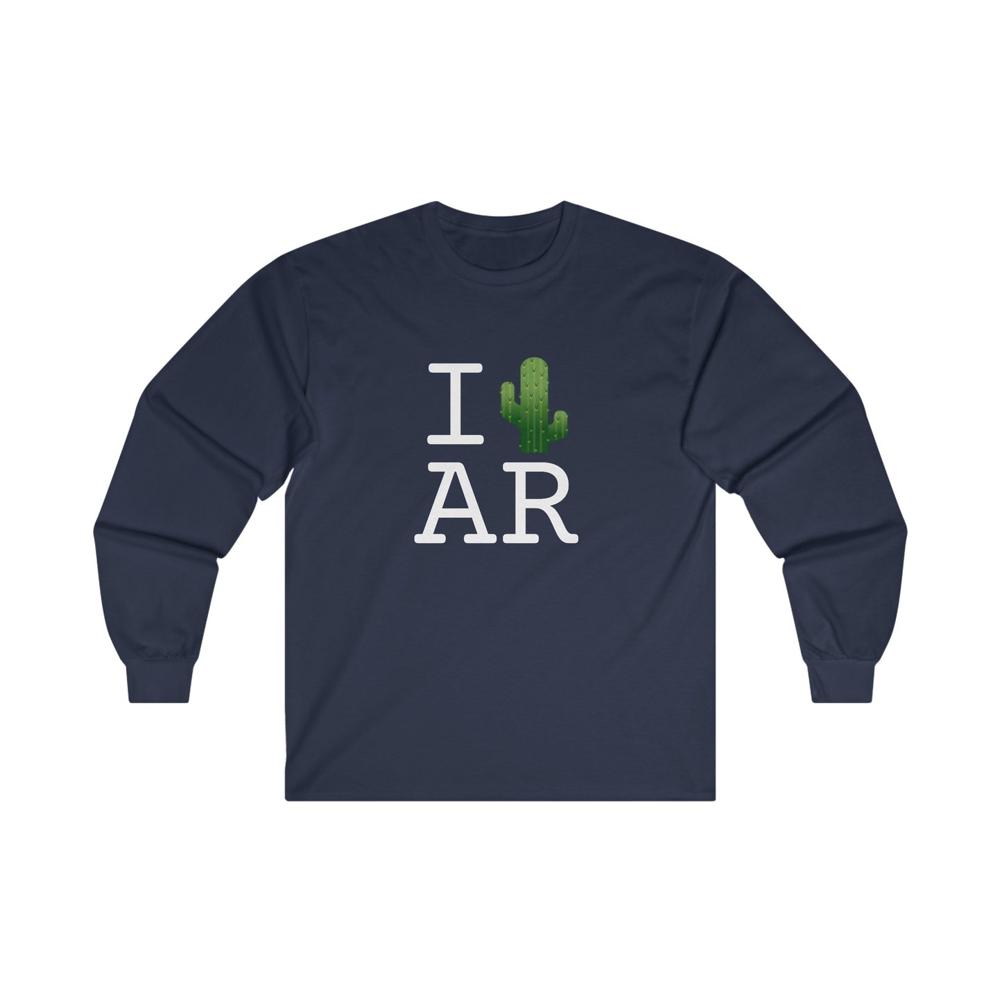 "I Cactus Arkansas" Long Sleeve Shirt