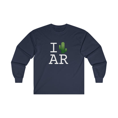 "I Cactus Arkansas" Long Sleeve Shirt