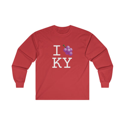 "I Grape Kentucky" Long Sleeve Shirt