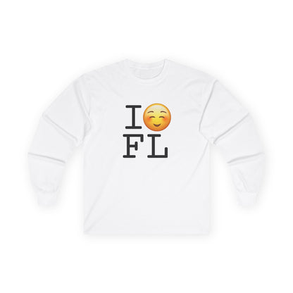 "I Blush at Florida" Long Sleeve Shirt