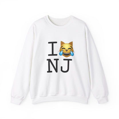 "I'm Laughing like a Cat at New Jersey" Sweatshirt