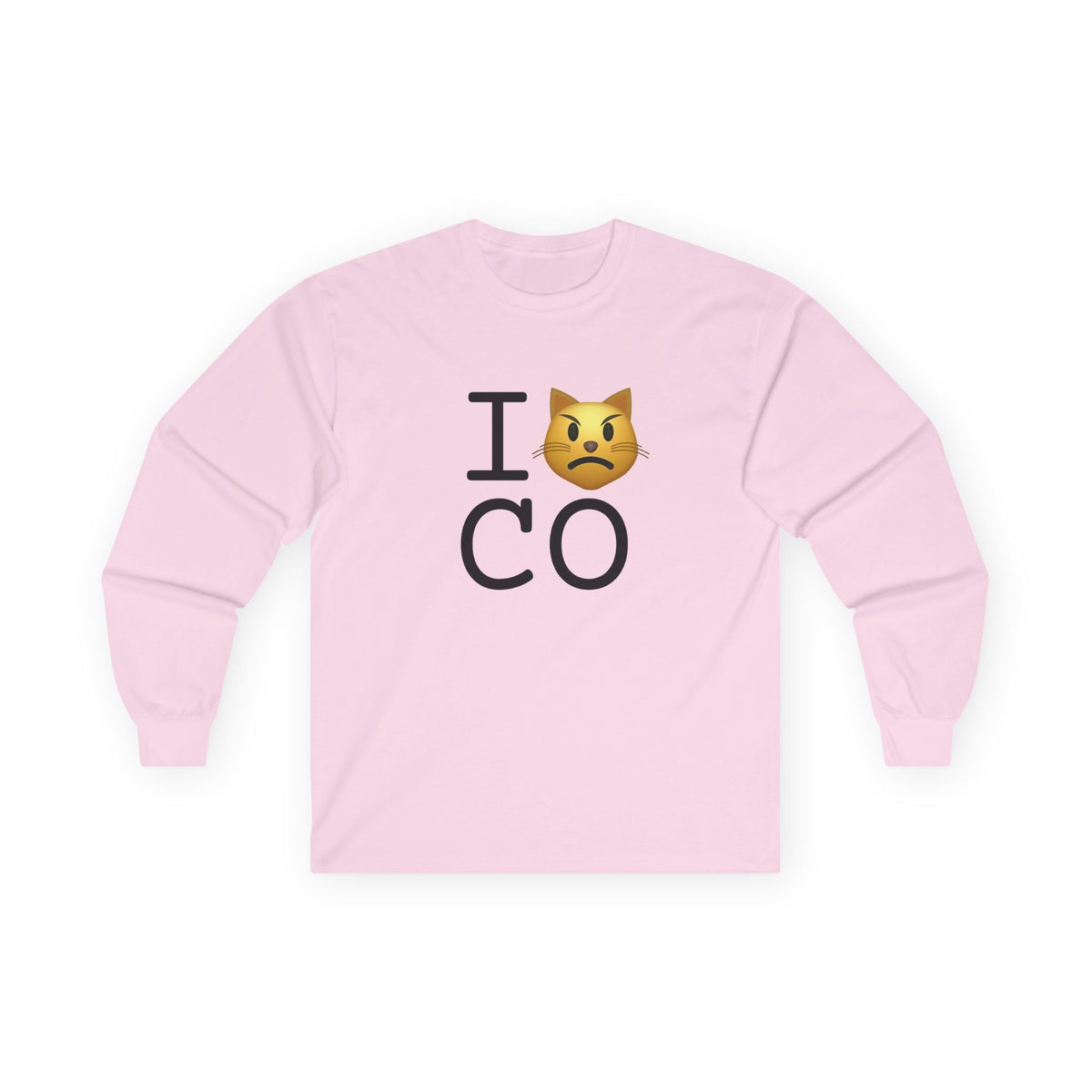 "I'm a Pouting Cat about Colorado" Long Sleeve Shirt