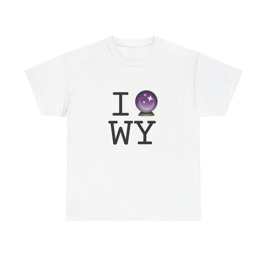 "I Predict the Future (Crystal Ball) of Wyoming" Tee