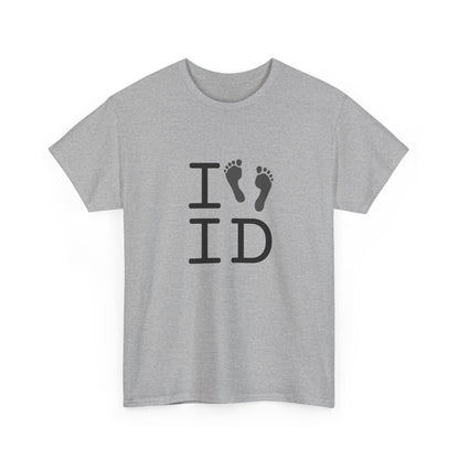 "I leave Footsteps in Idaho" Tee