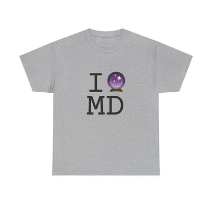 "I Predict the Future (Crystal Ball) of Maryland" Tee