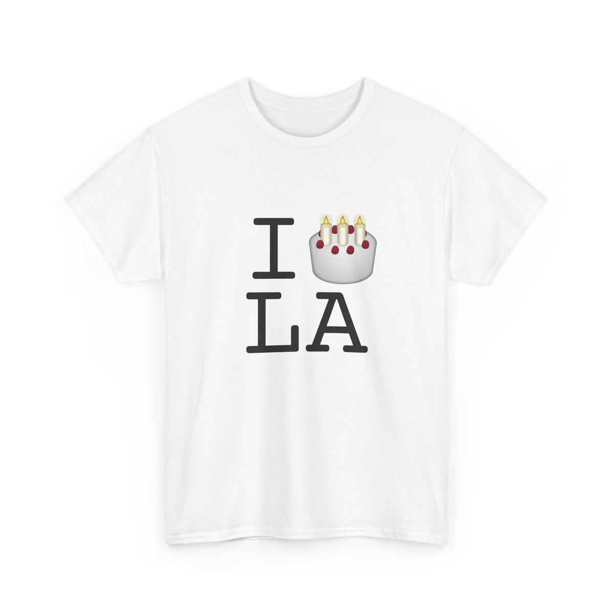 "I Birthday Cake Louisiana" Tee