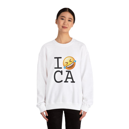 "I Laugh Hard (LMFAO) at California" Sweatshirt