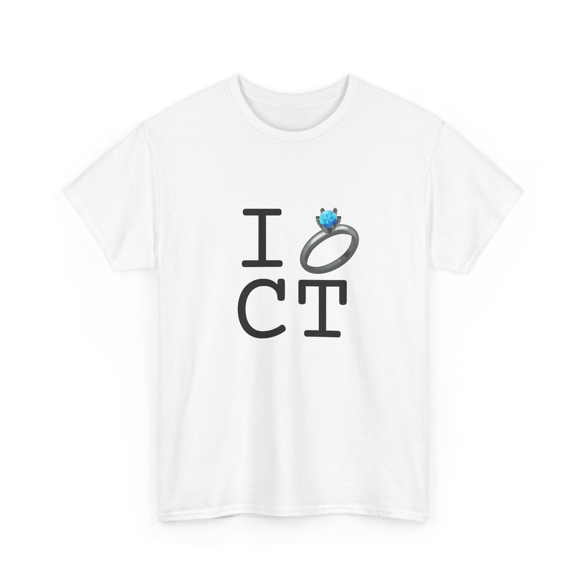 "I'm Married to (Diamond Ring) Connecticut" Tee