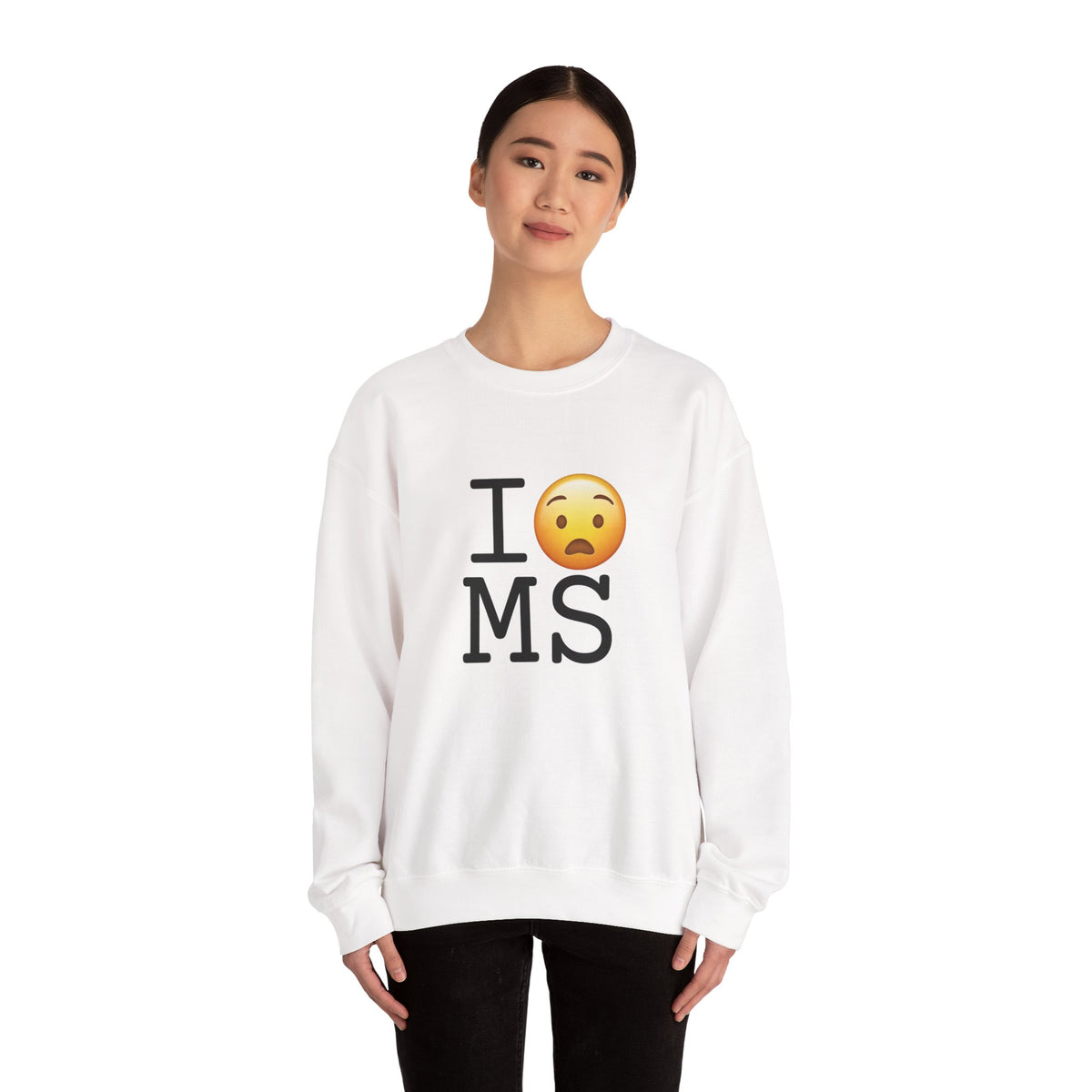 "I'm Anguished about Mississippi" Sweatshirt