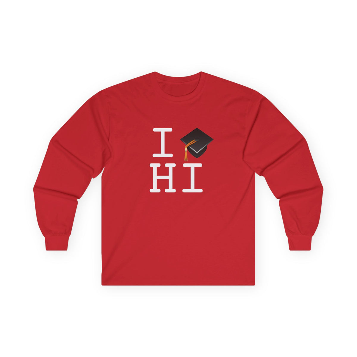 "I Graduate Hawaii" Long Sleeve Shirt