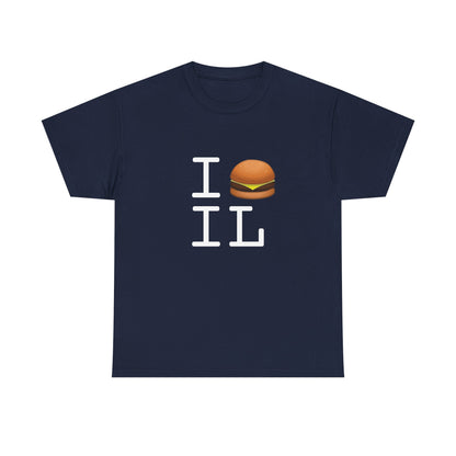 "I Cheeseburger Illinois" Tee