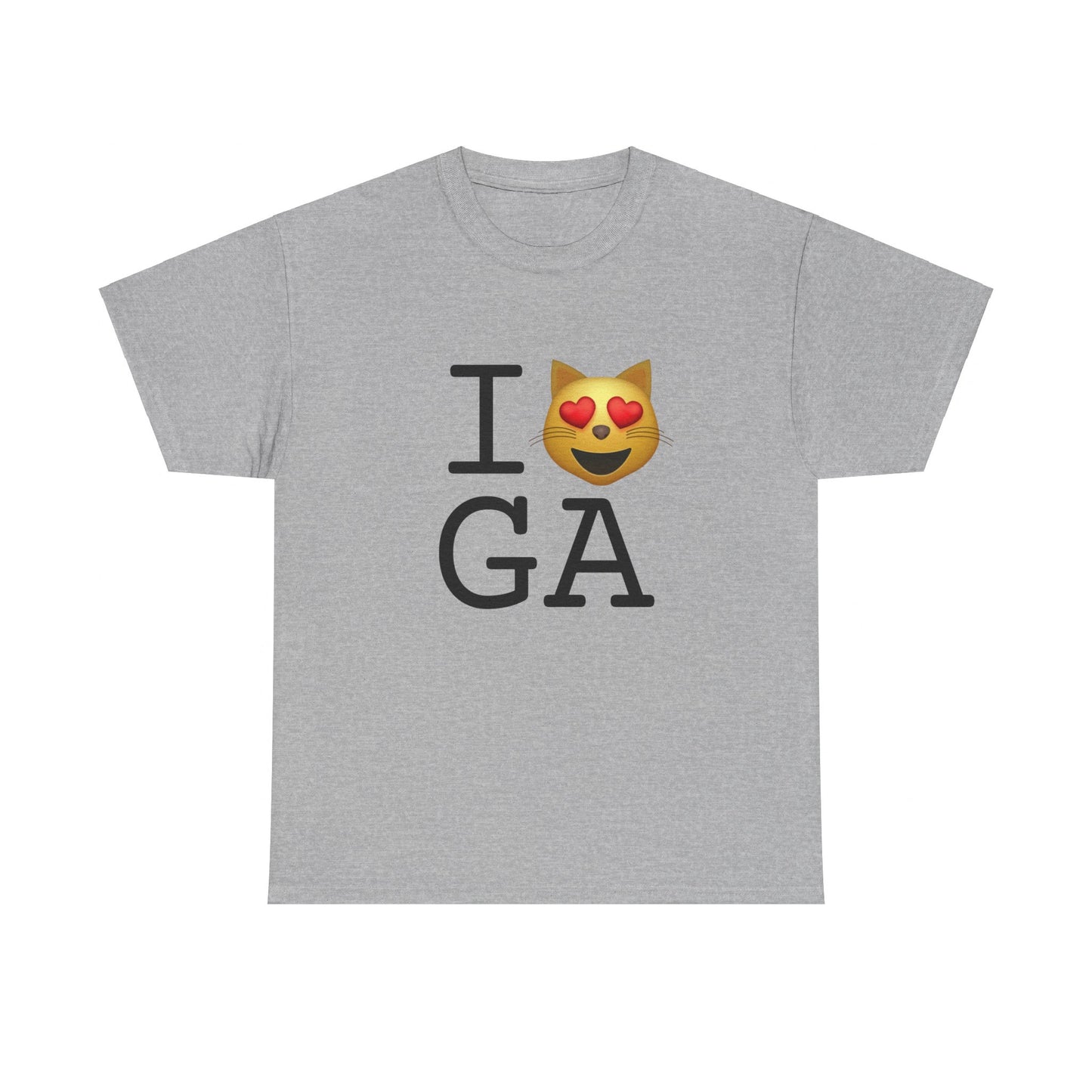 "I'm a Cat that Loves Georgia" Tee