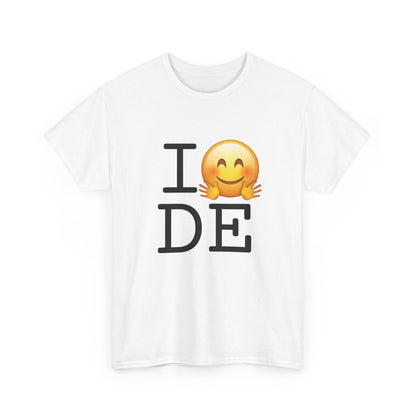 "I Hug Delaware" Tee