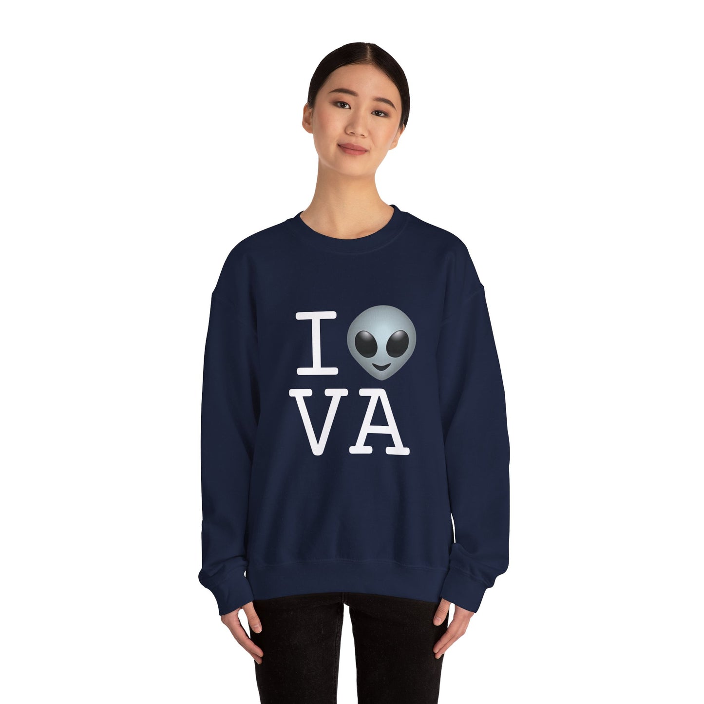 "I Feel Alien in Virginia" Sweatshirt