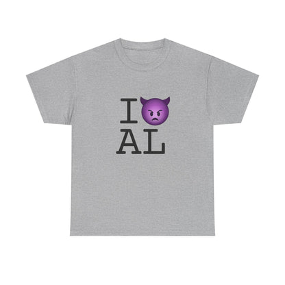 "I'm an Angry Devil about Alabama" Tee