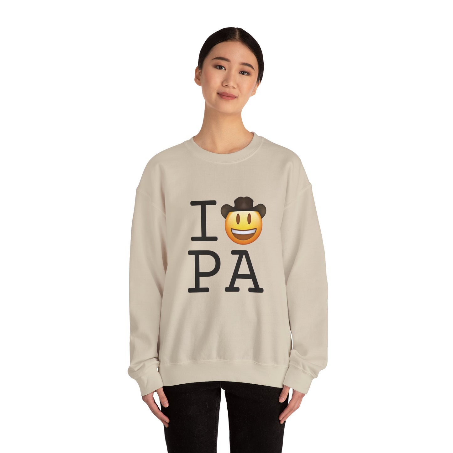 "I'm a Cowboy or Cowgirl in Pennsylvania" Sweatshirt